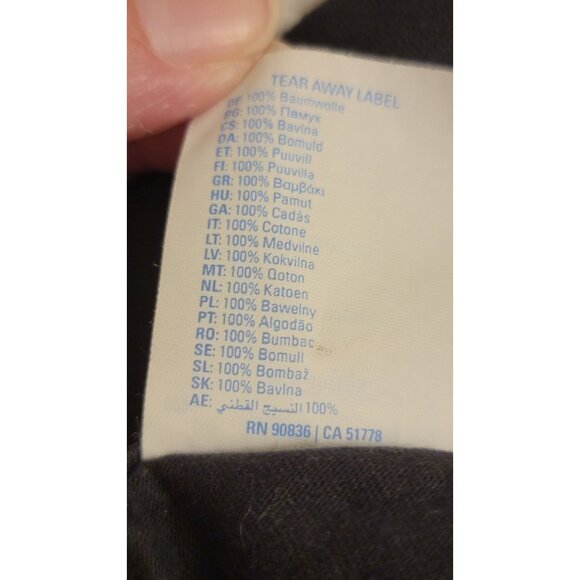 VTG Naruto Shippuden 2002 Anime Cartoon T-Shirt Black 5XL Port & Company Fan Fav - Picture 6 of 6